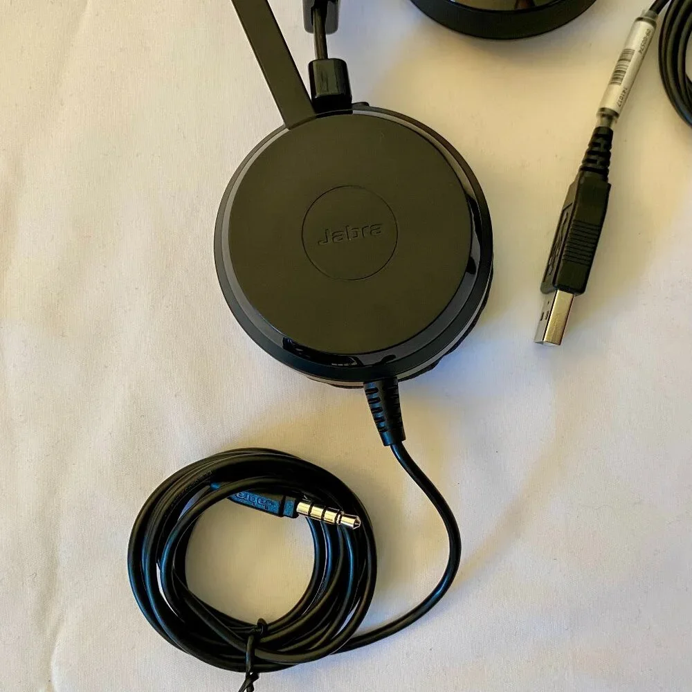 Jabra Evolve 30 II Wired Mono Headset with Microphone (ENC060) EUC